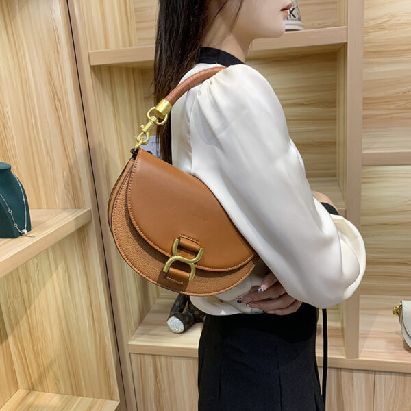 Top Handle Saddle Bag - Image 2