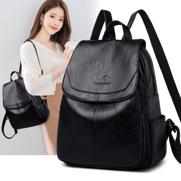 Soft Leather Backpack - Image 2